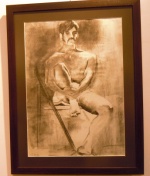 1970 charcoal on paper